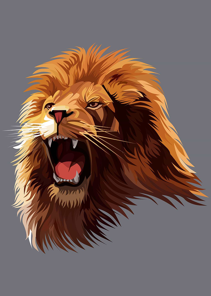 Lion king head Wpap