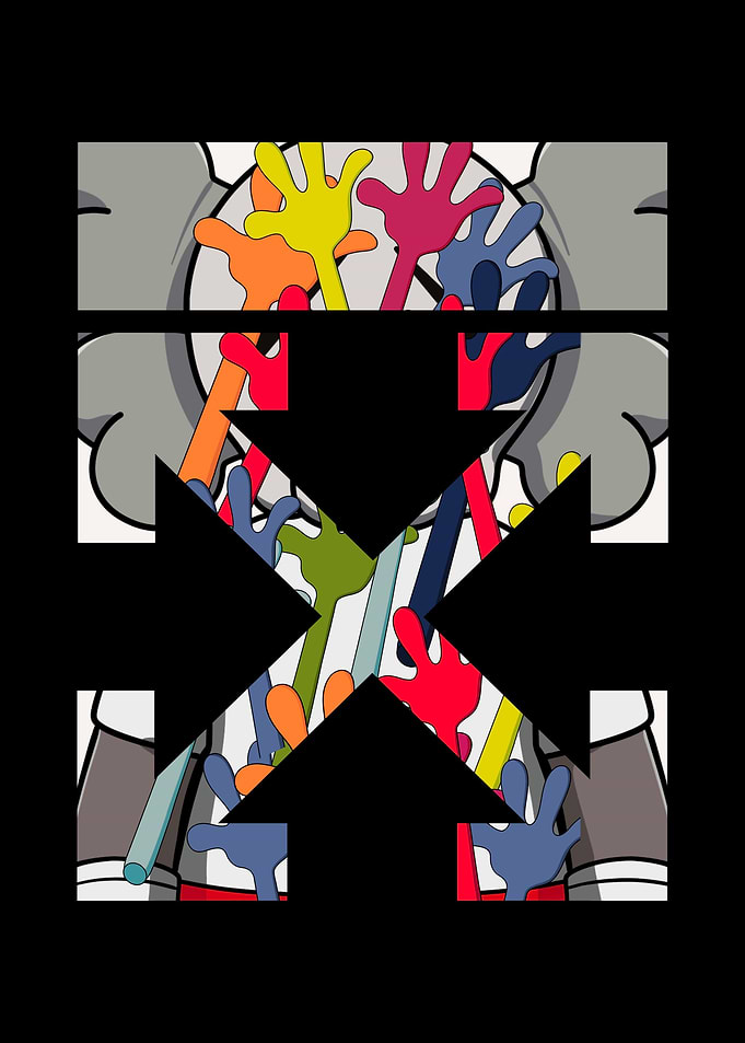 Off white kaws