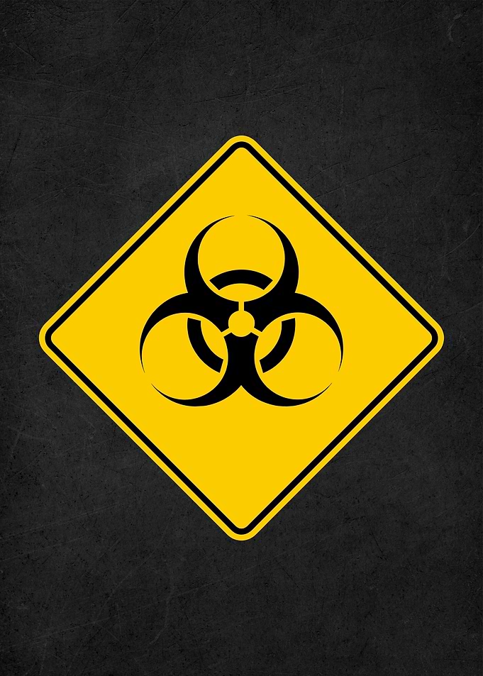 warning bio hazard sign