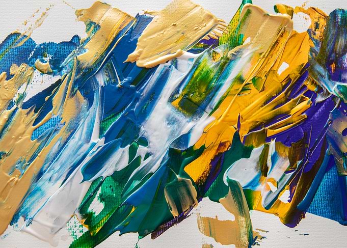 acrylic paint wallpaper