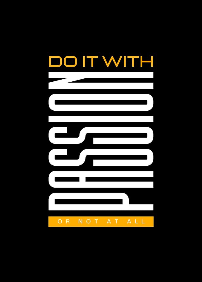 Do it with Passion