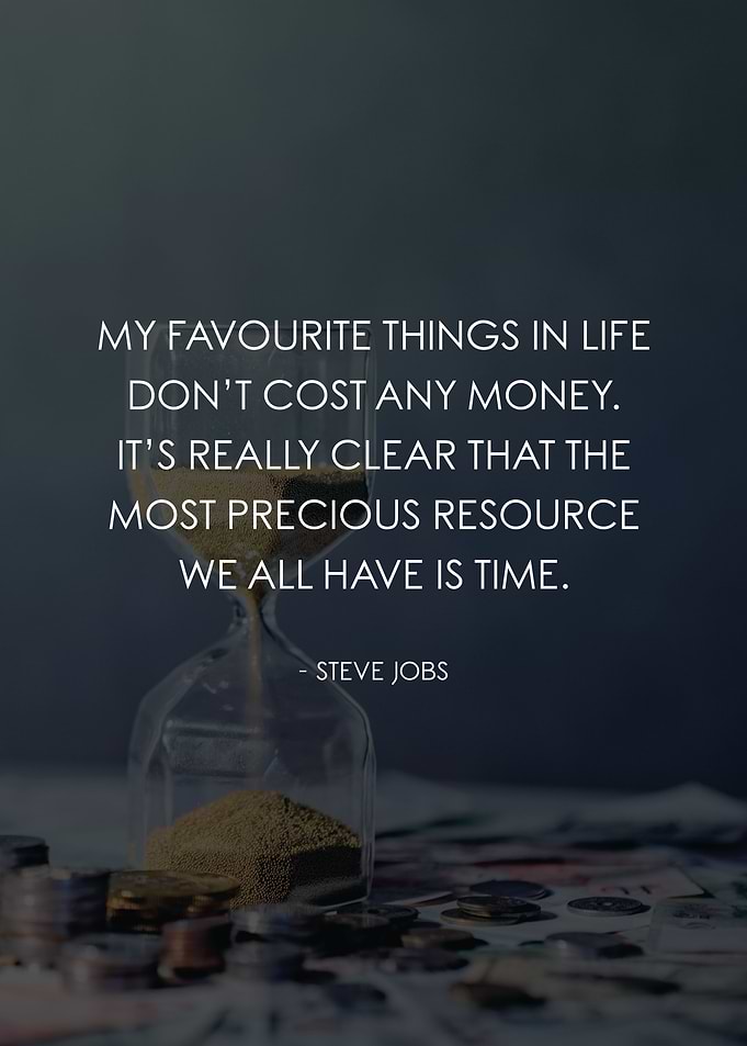 Time Is Precious Resource