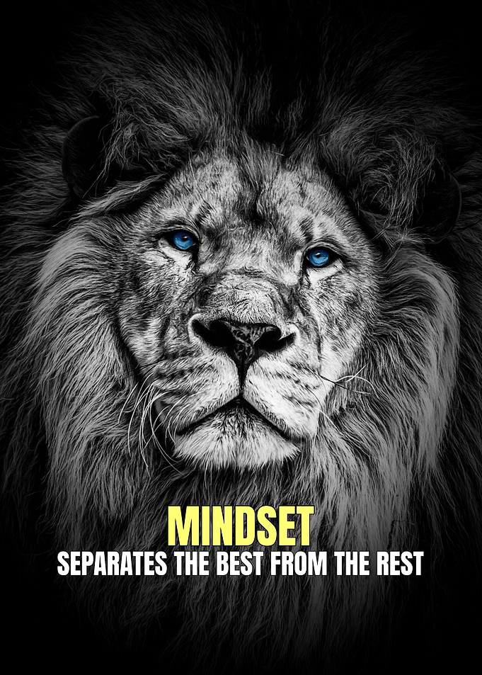Mindset Lion Motivation