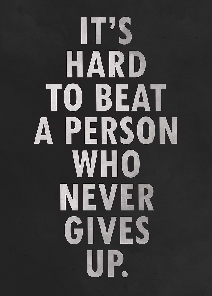 Never Give Up