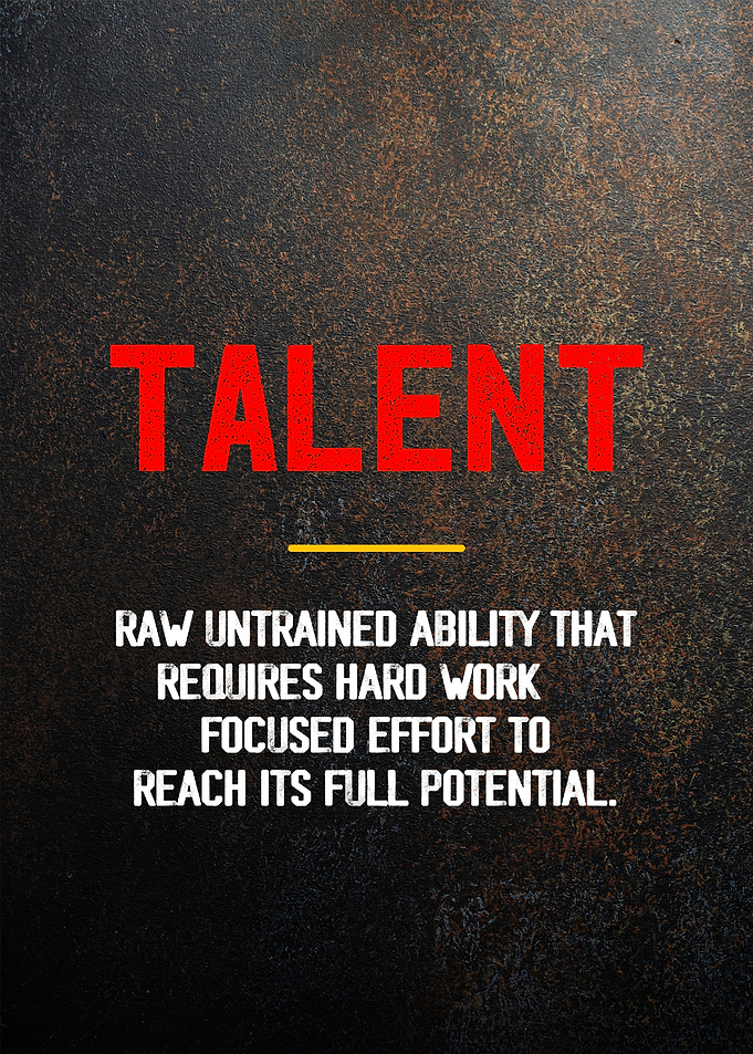 talent Motivational art
