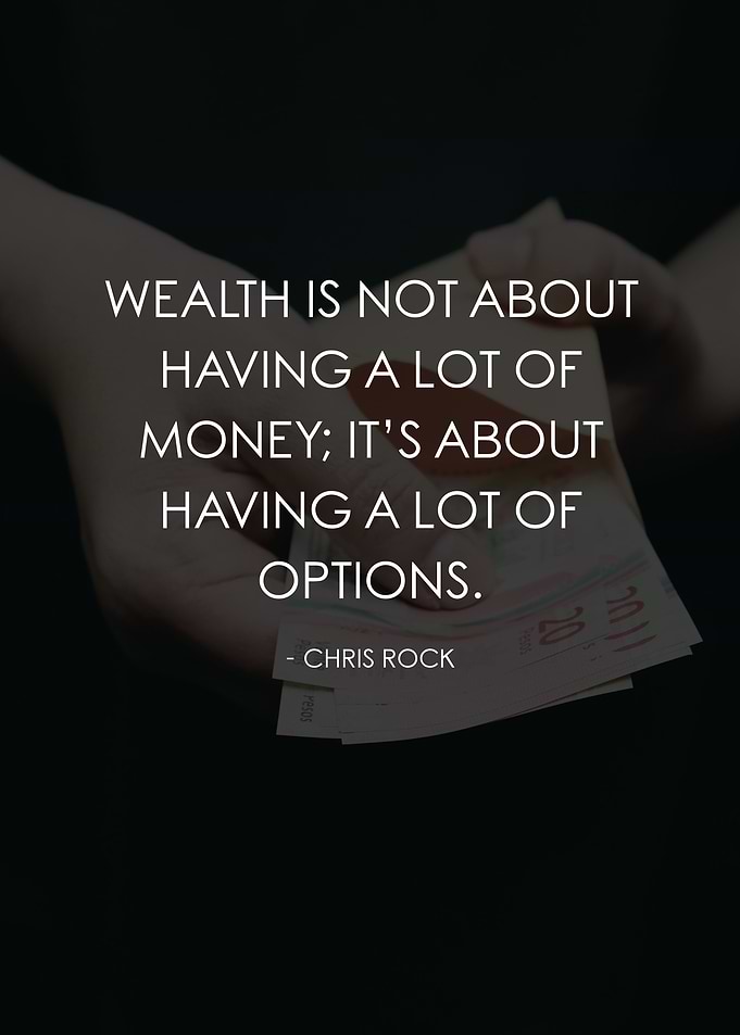 Lots of Money vs Options