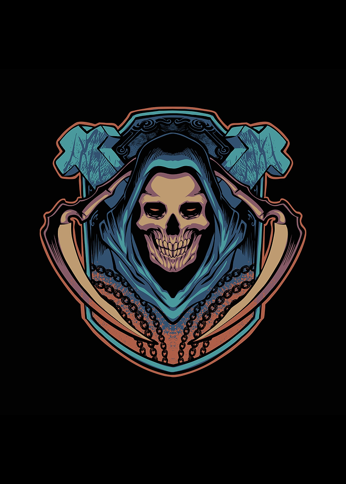 The dark grim reaper