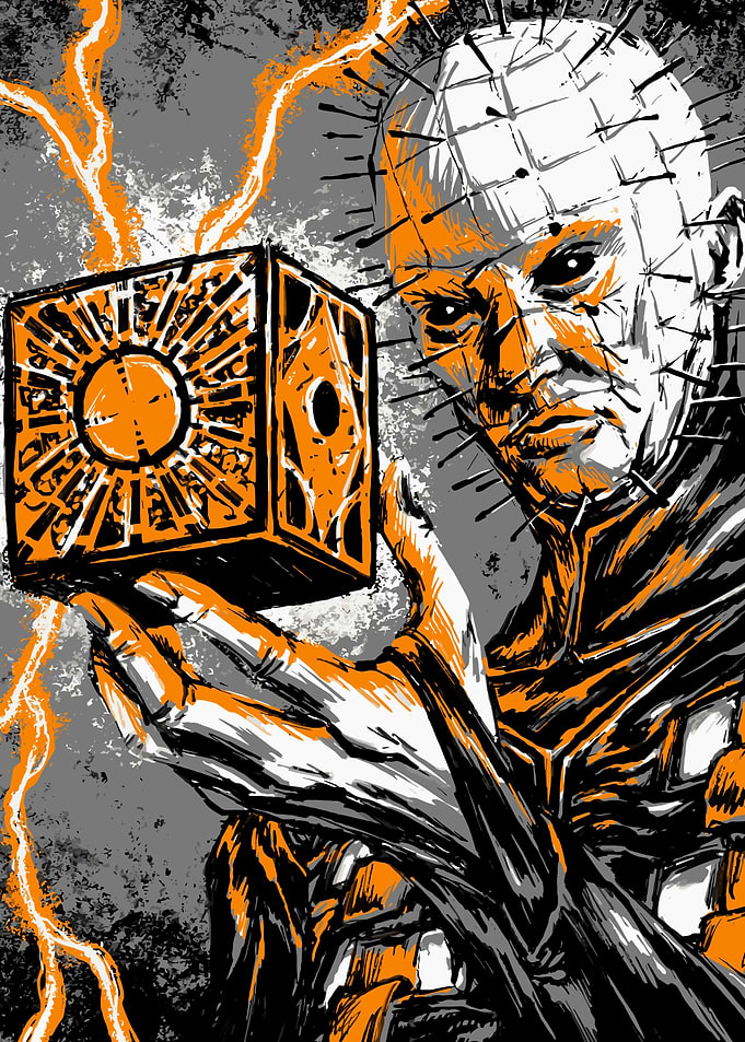 Cube Solved Pin head