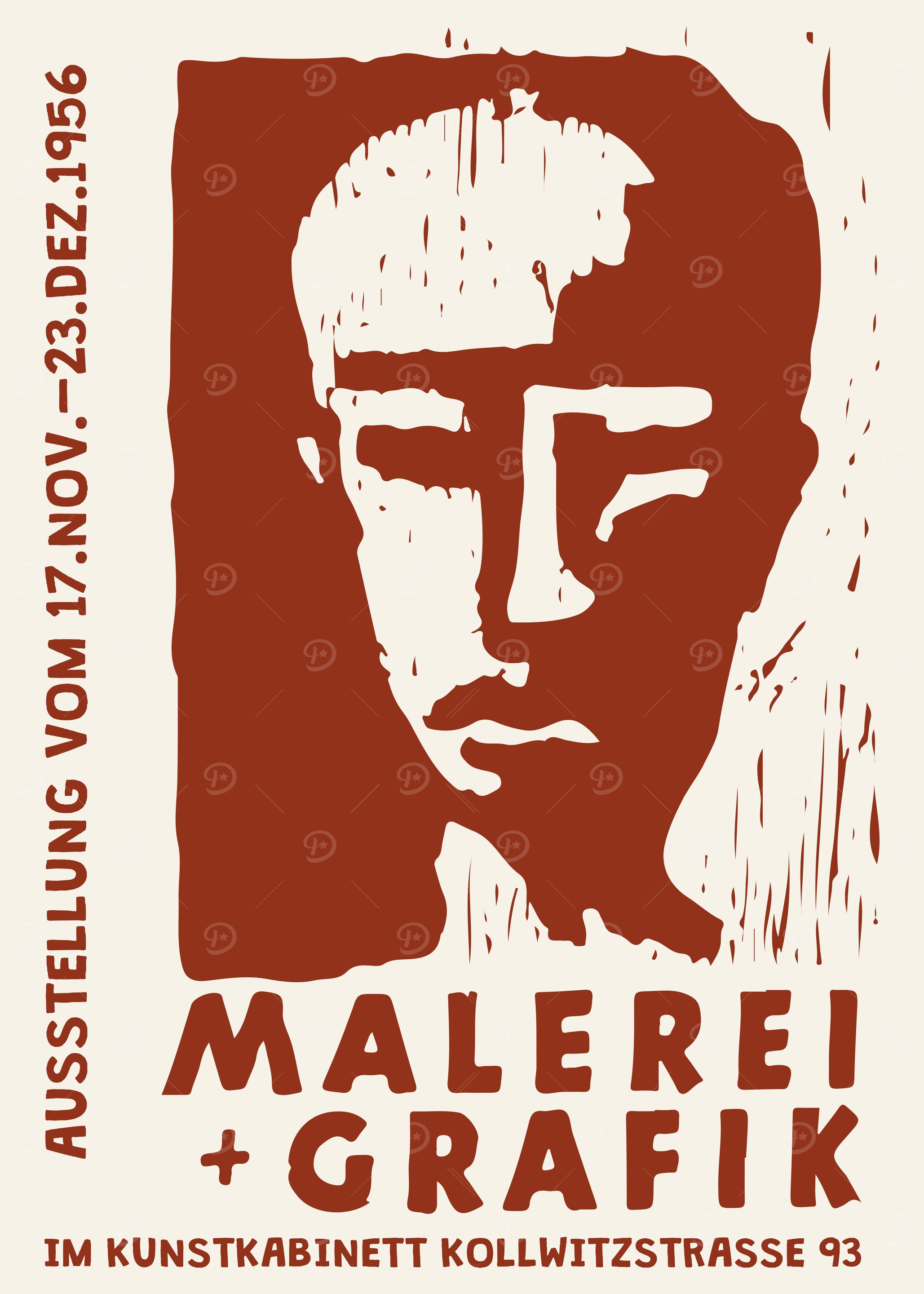 Malerei and Grafik Poster