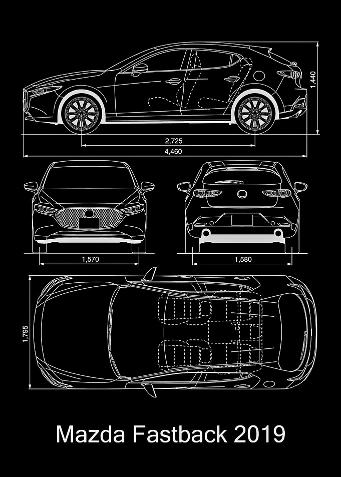 Mazda Fastback 2019