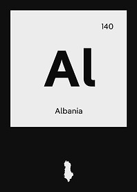 Albania Country Map