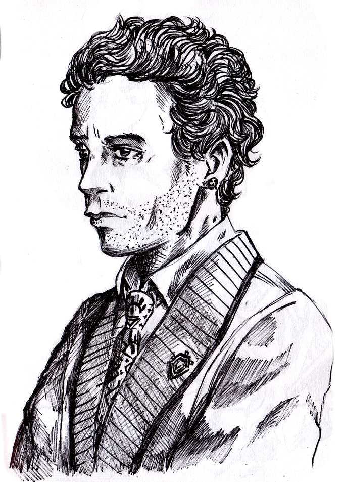 Serious portrait