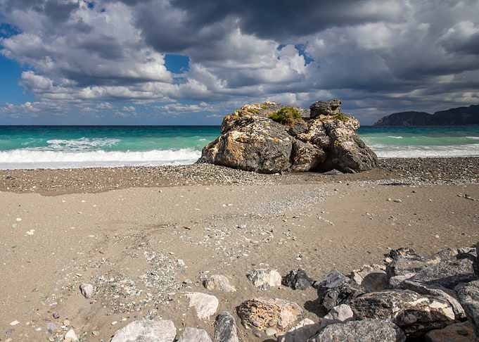 Seascape, beach, travel