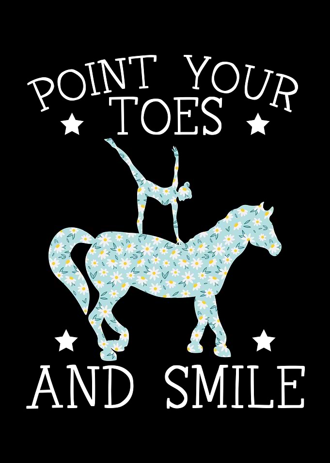 Point Your Toes And Smile