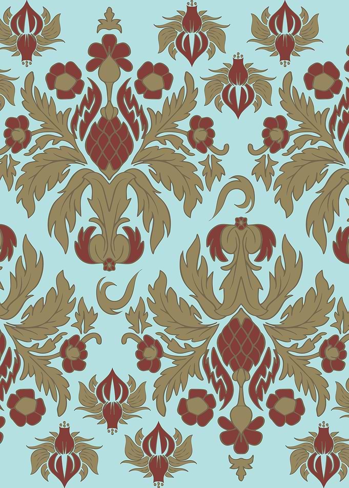 Baroque Aesthetic Pattern