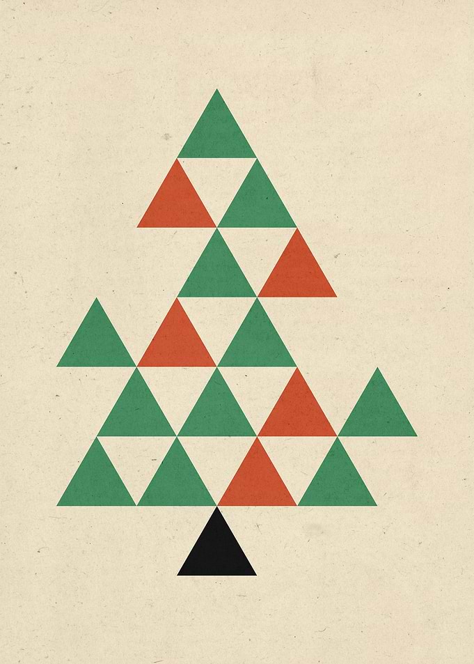 Bauhaus Triangle Tree