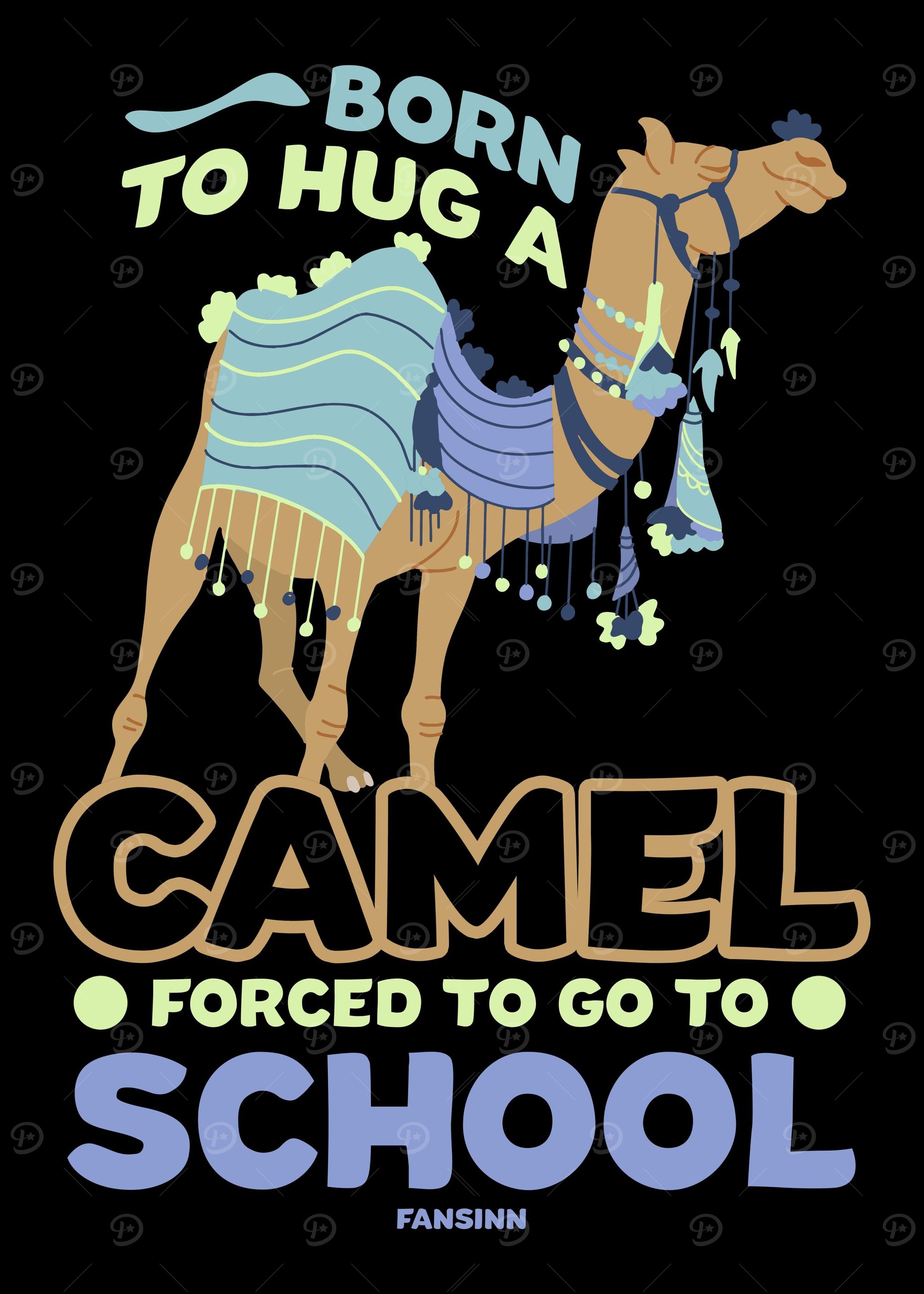 Born To Hug A Camel Forced