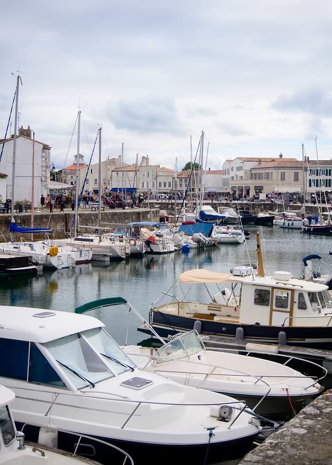 View on the harbor