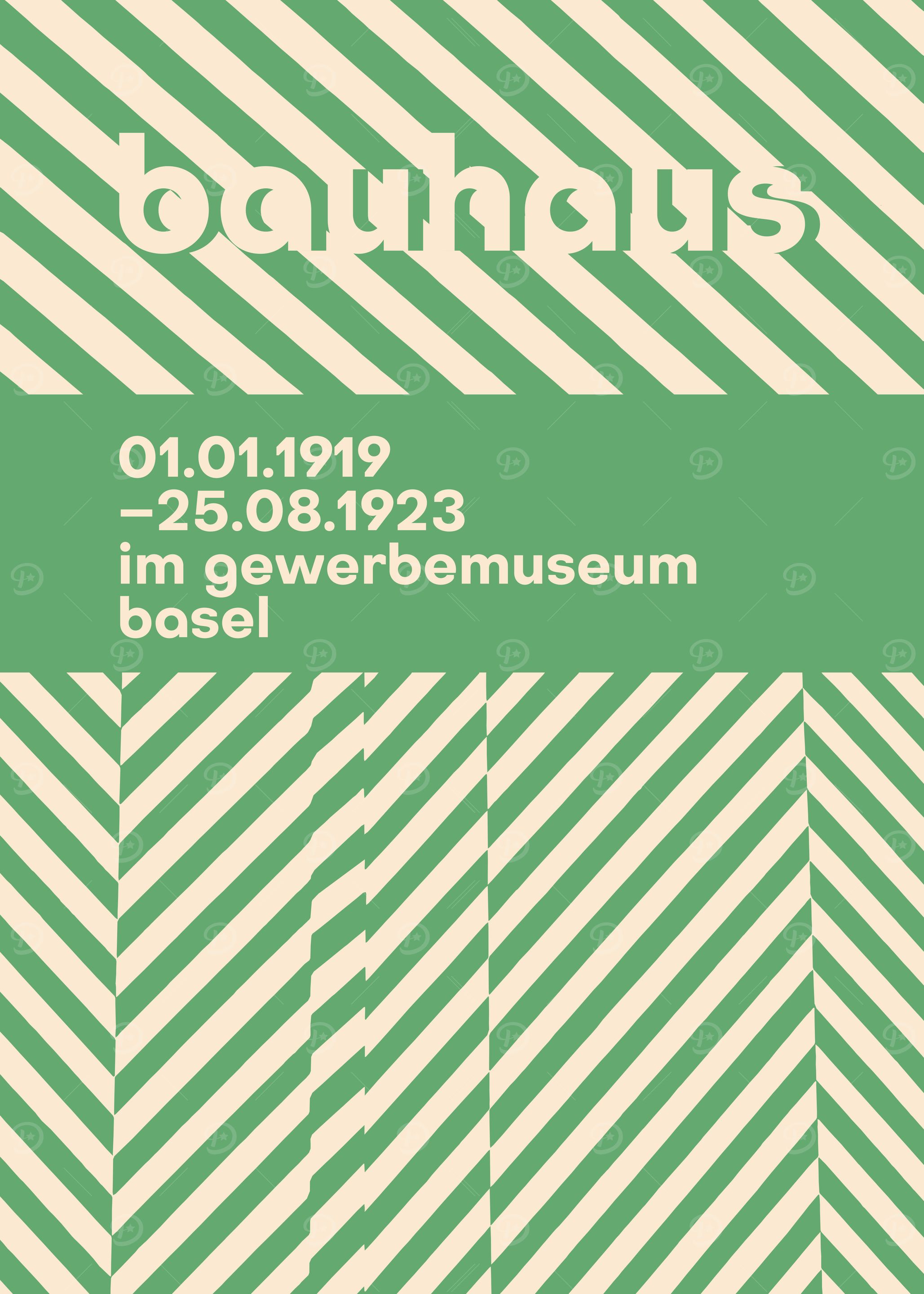 Green Minimalist Bauhaus