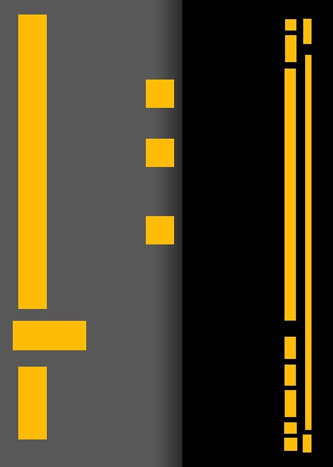 minimalist abstract road