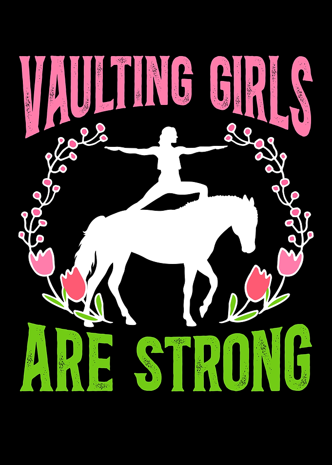 Vaulting Girls Are Strong