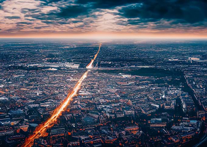 Berlin cityscape
