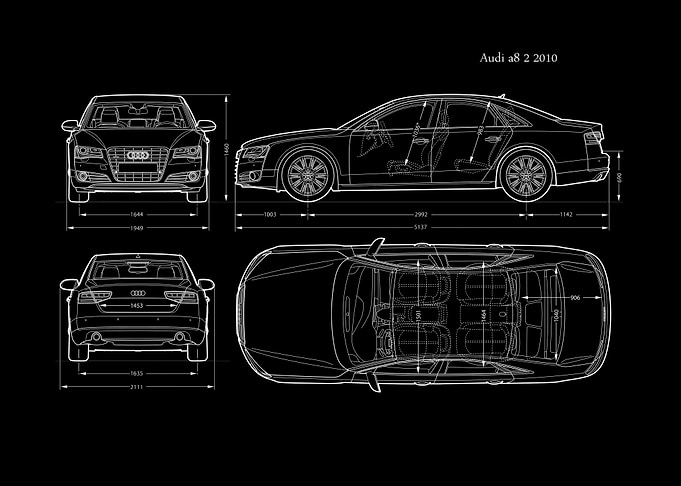 Audi a8 2 2010