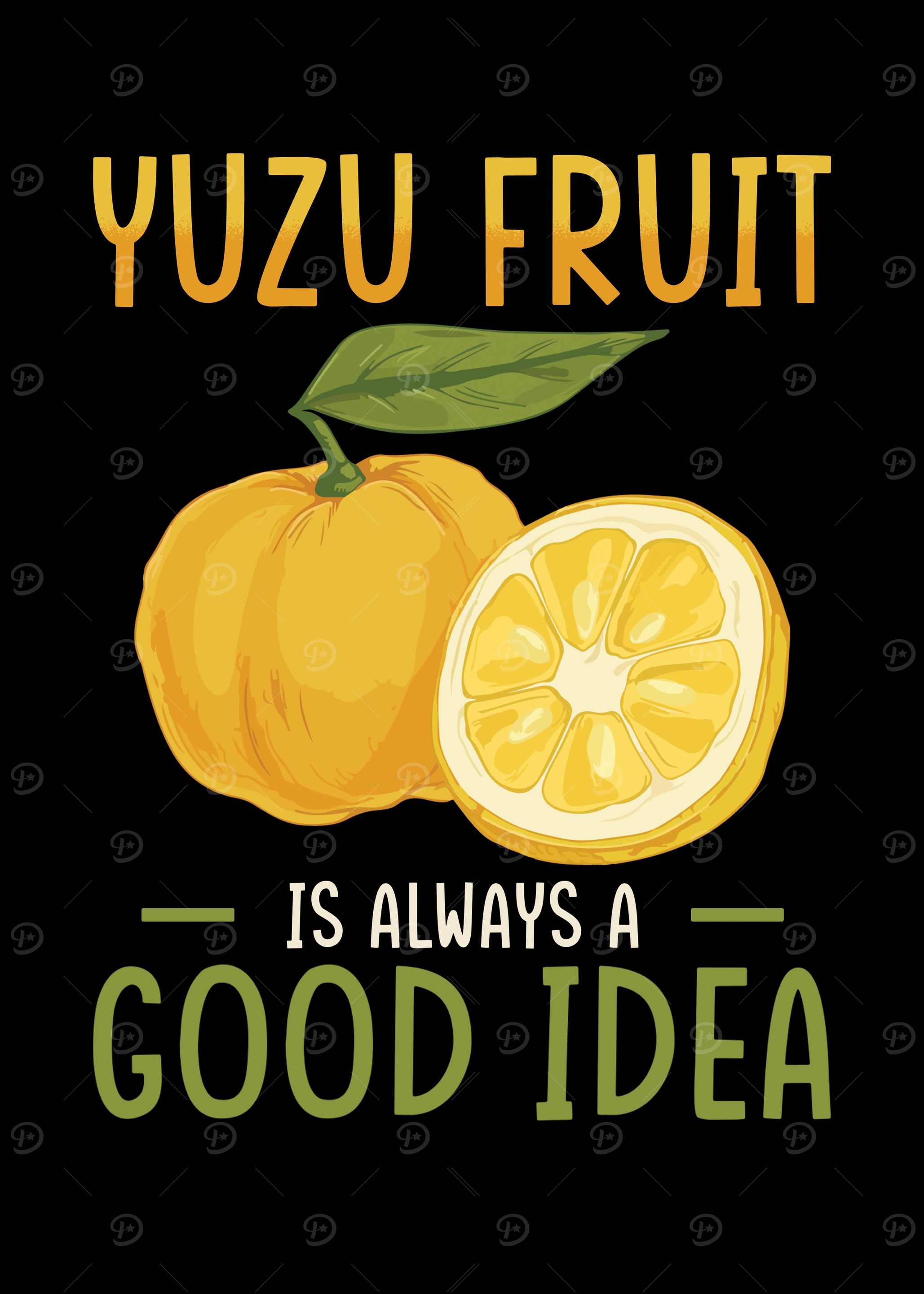 Yuzu Fruit Saying
