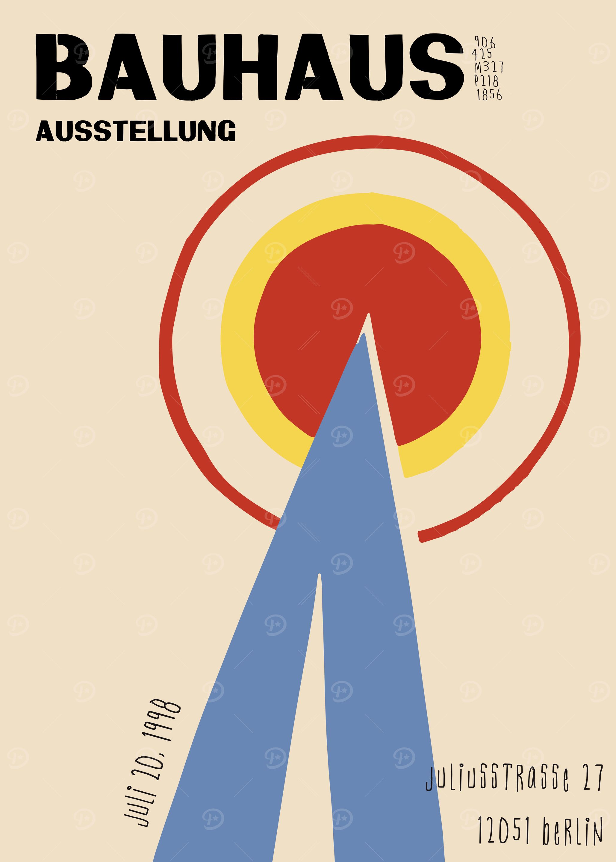 Retro Bauhaus Exhibition