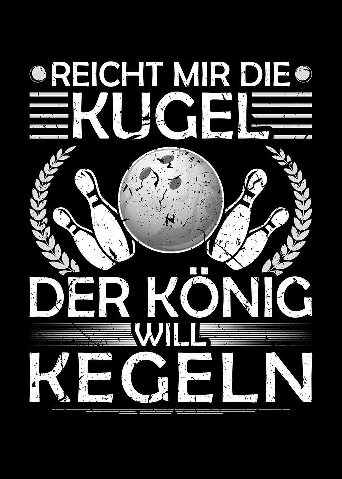 Kugel Kegeln Geschenk