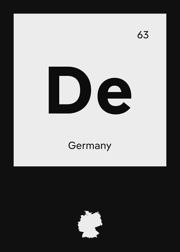 Germany Country Map