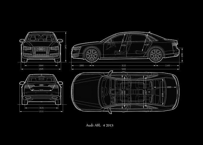 Audi A8L 4 2013