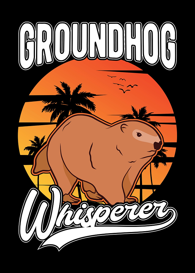 Groundhog Day Marmot Woodc