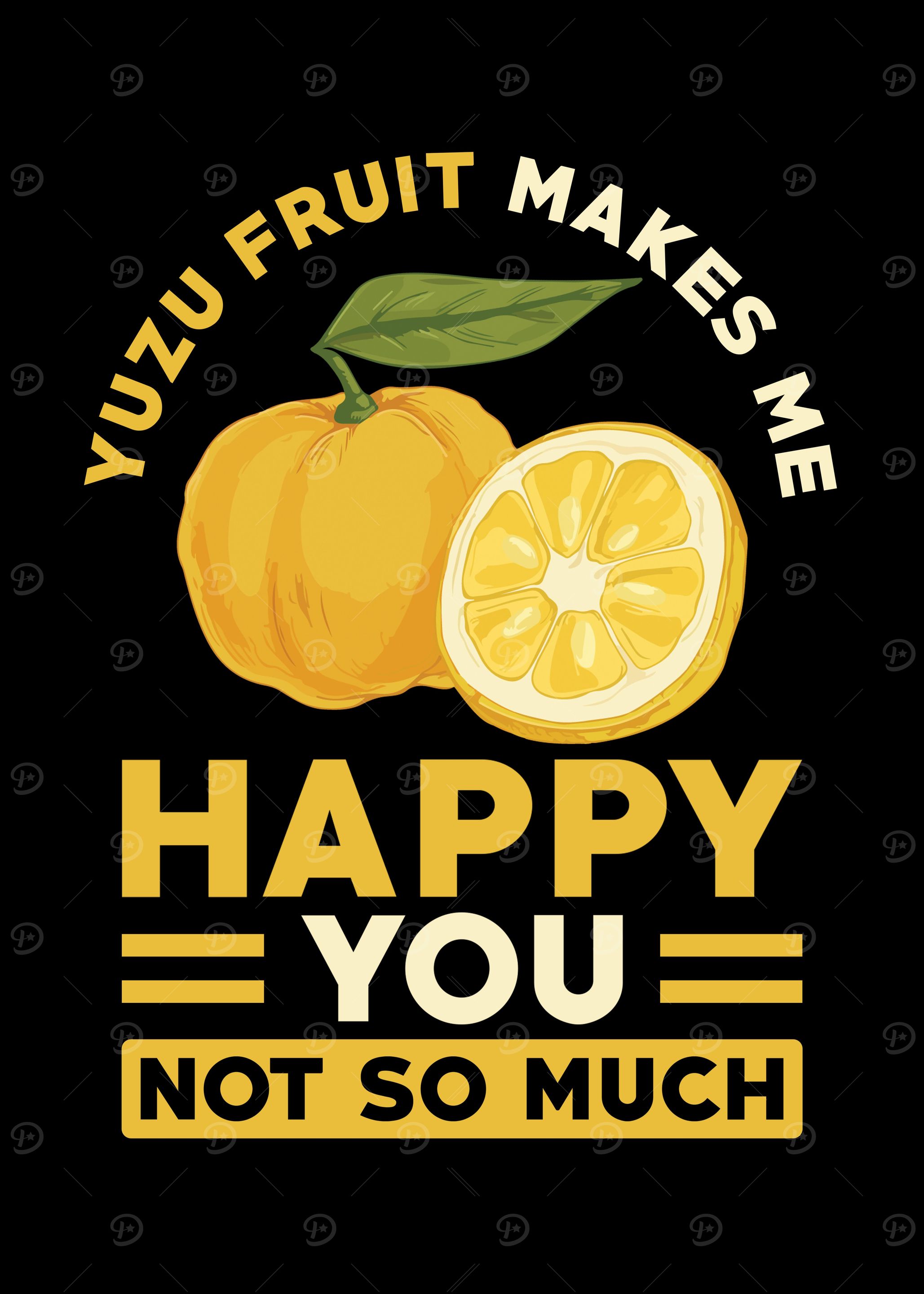 Yuzu Fruit Saying