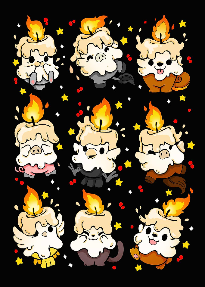 Animal Candle
