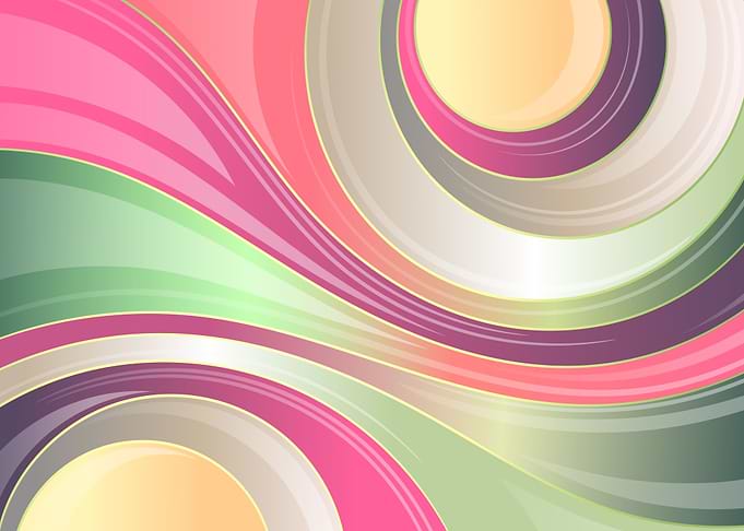 Wavy Lines Abstract