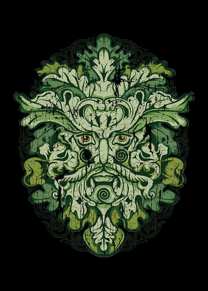 Celtic Green Man Irish