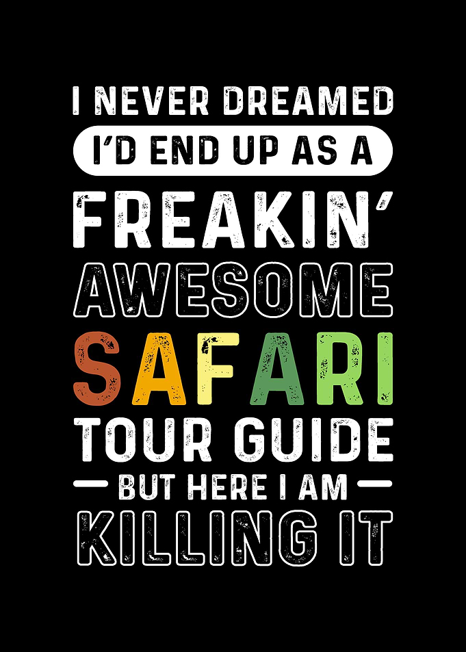 Safari Tour Guide Safari