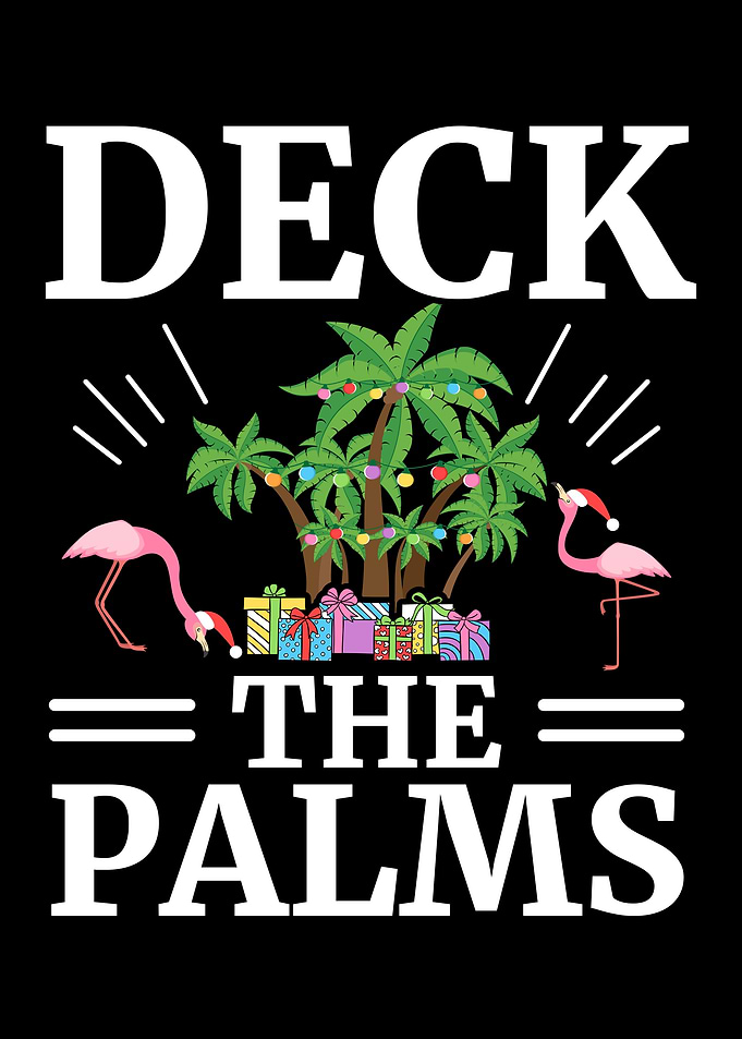Deck The Palms Flamingo