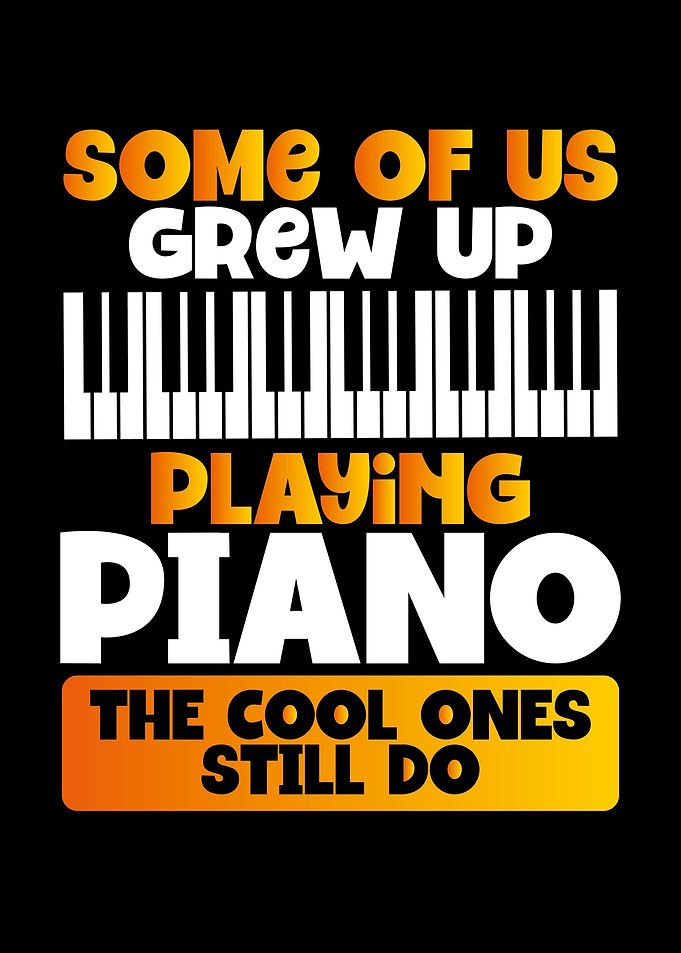 Grew up playing piano