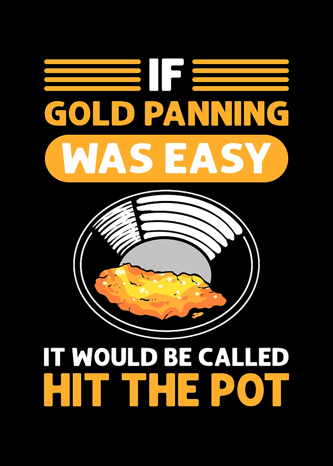 Gold Panning For Gold