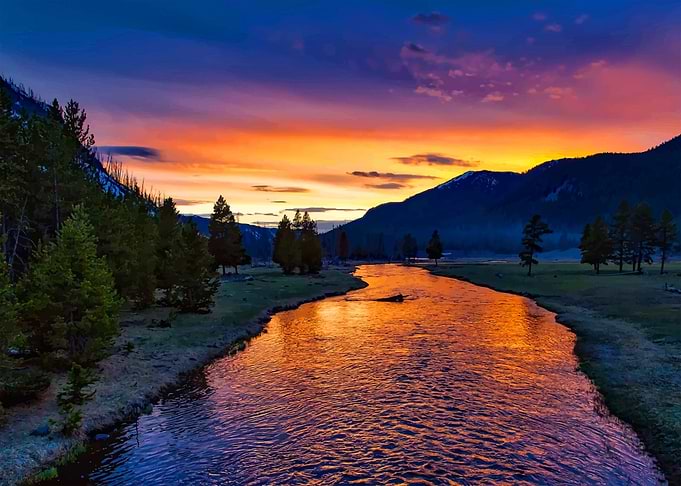 Beautiful sunset
