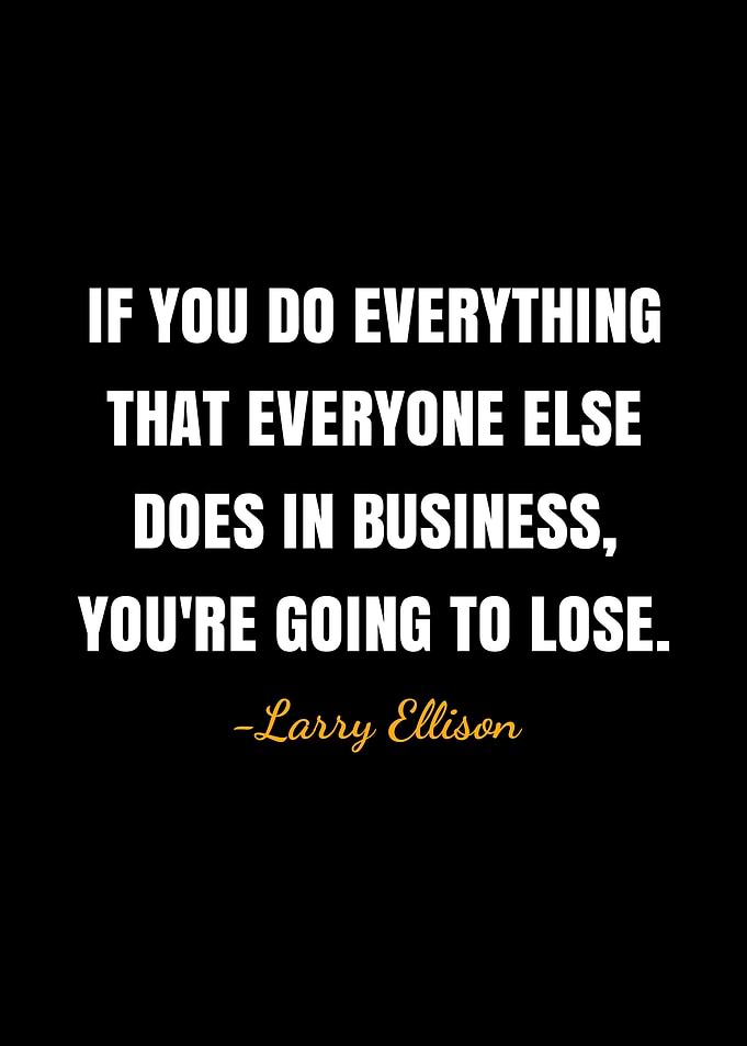 Larry Ellison quotes