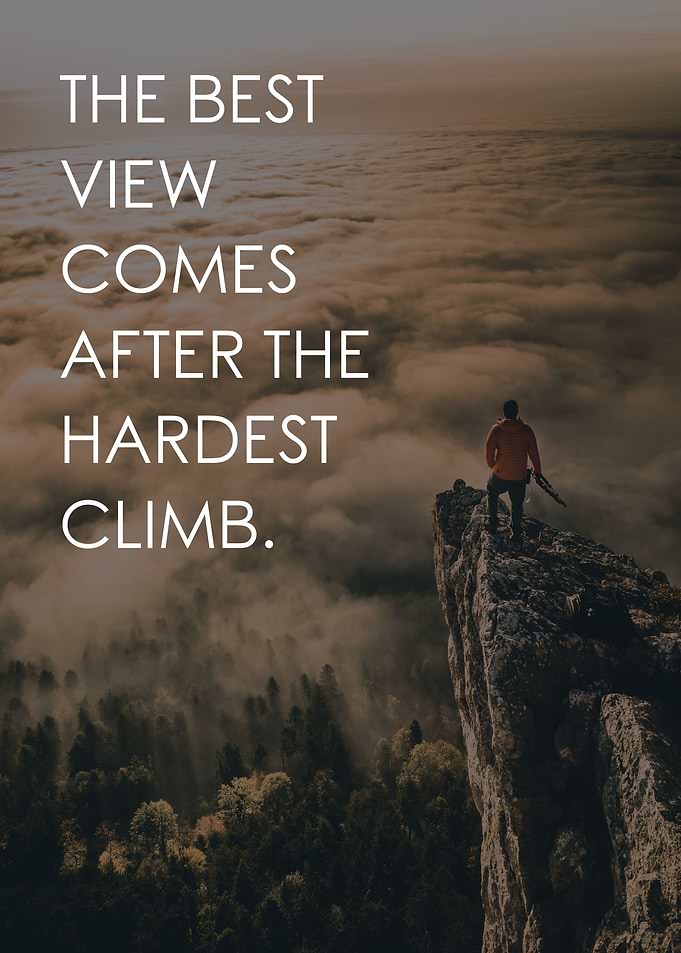 Best View After Climb