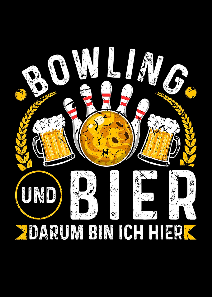 Bowling Bier Kegeln