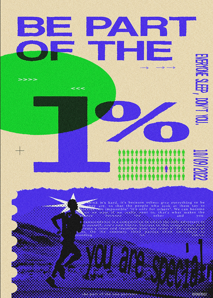 Be part of the 1 Blue