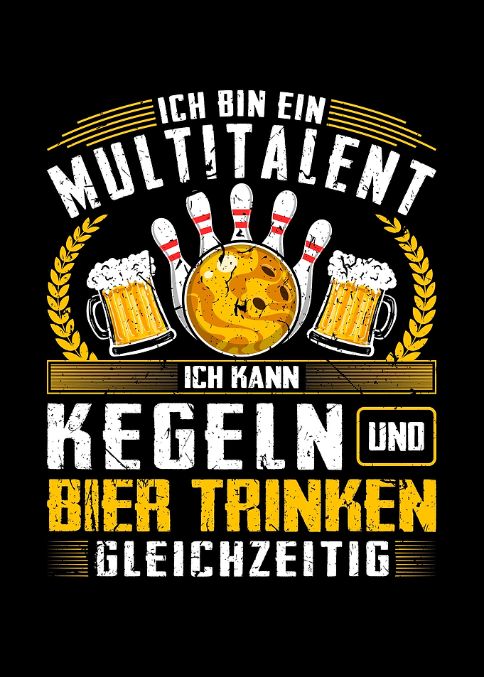 Multitalent Kegeln Bier