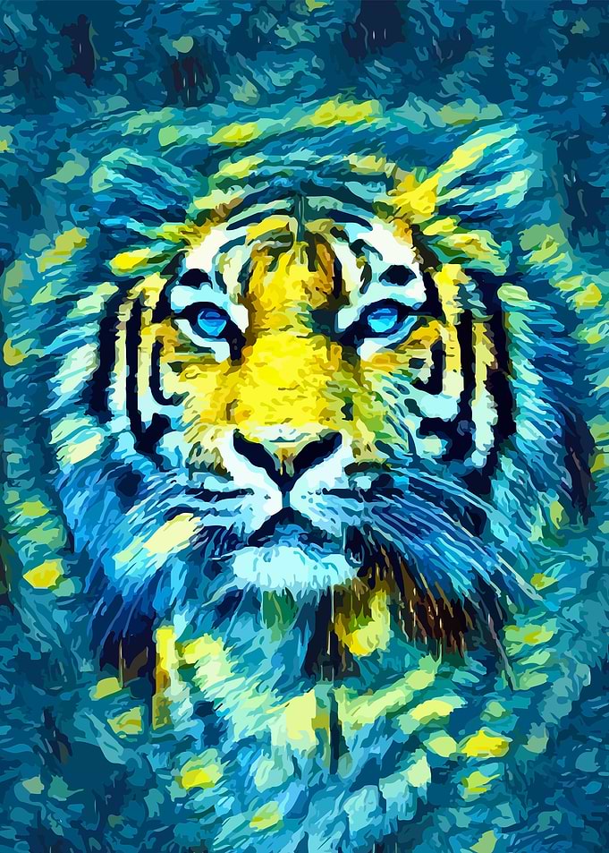 majestic tiger