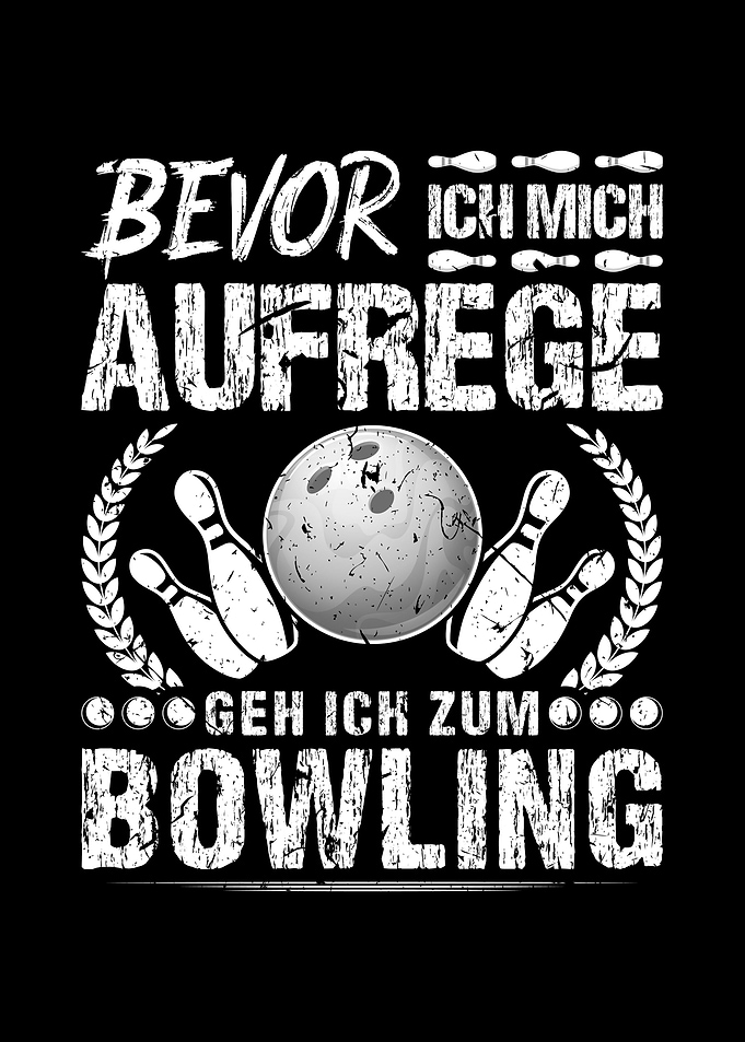 Lustig Bowling Geschenk