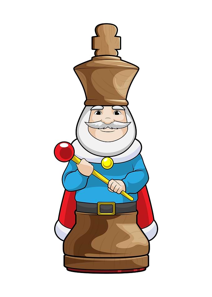 Chess piece King Chess